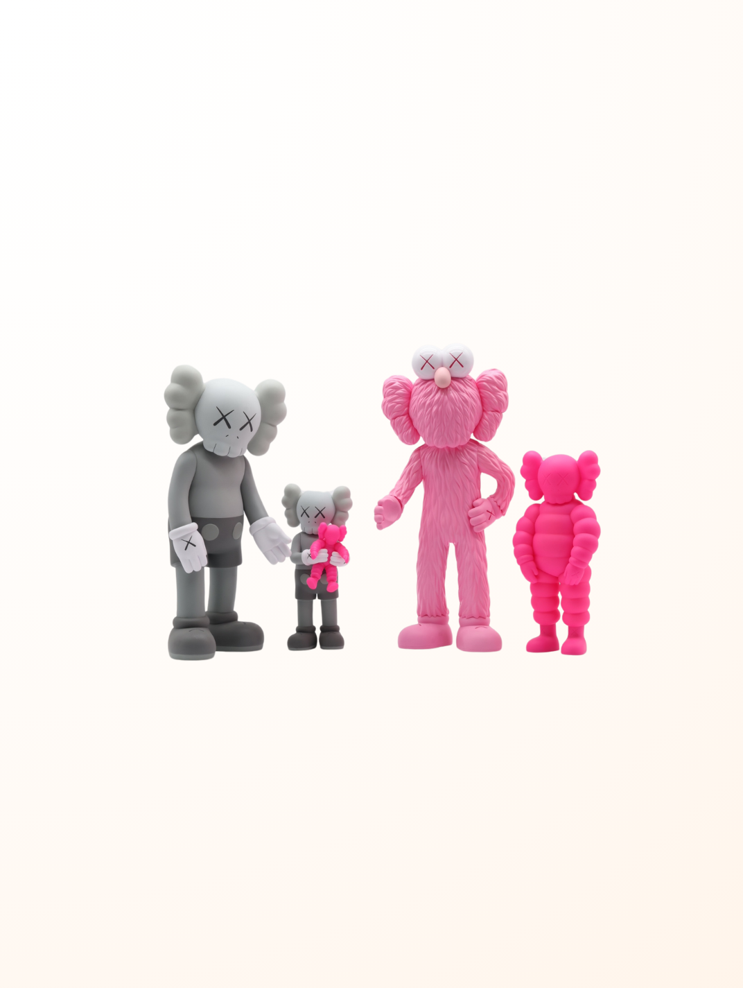 Medicom Toy KAWS retailers FAMILY BROWN BLUE