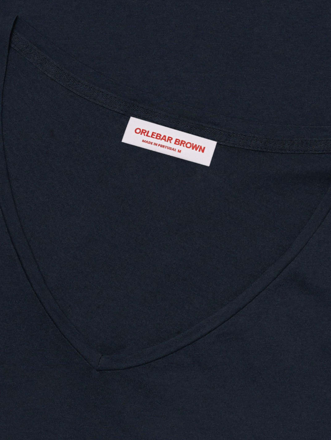 V Neck Slim Fit Cotton T-Shirt Size XS
