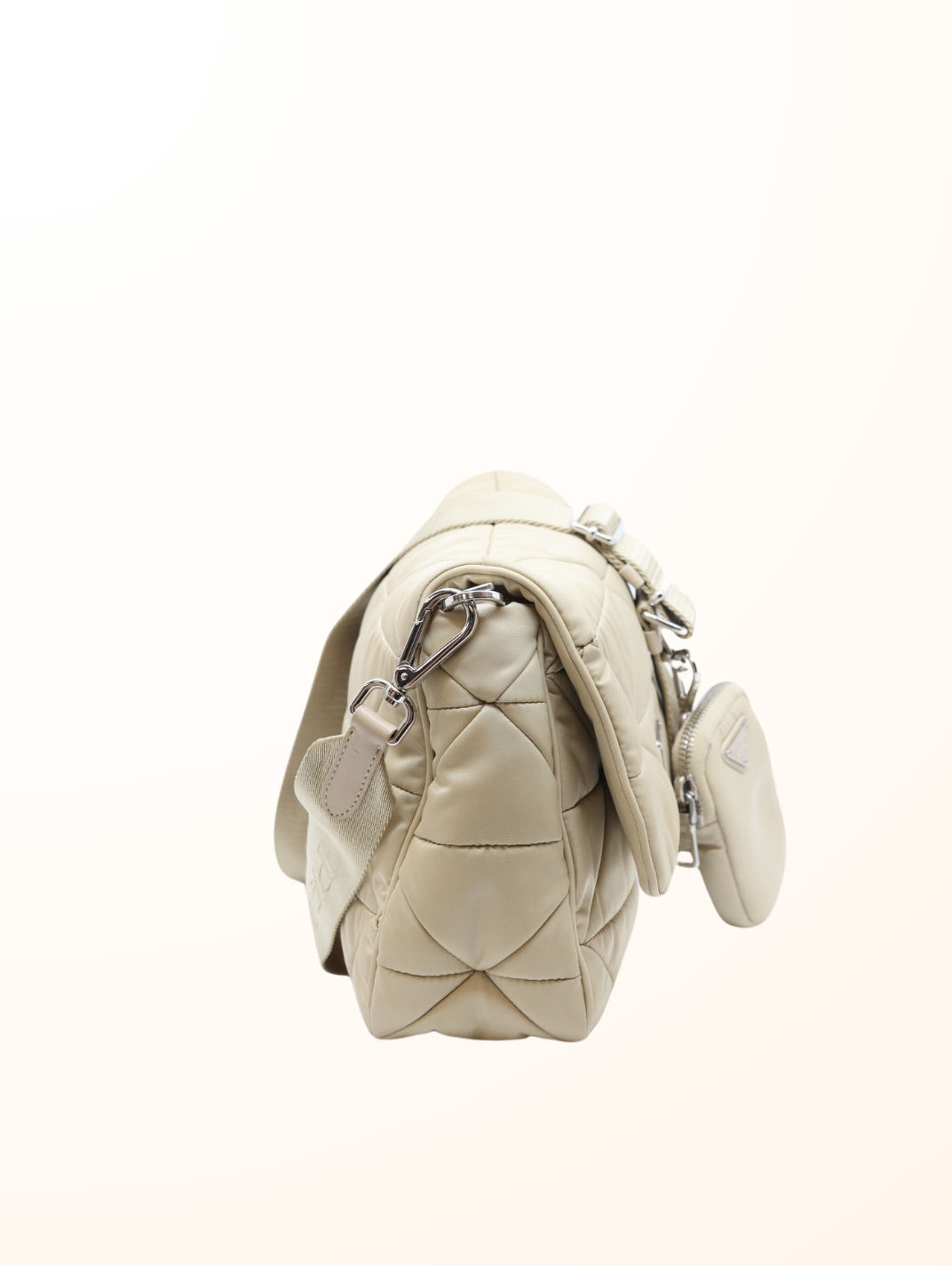 Padded Re-Nylon Shoulder bag