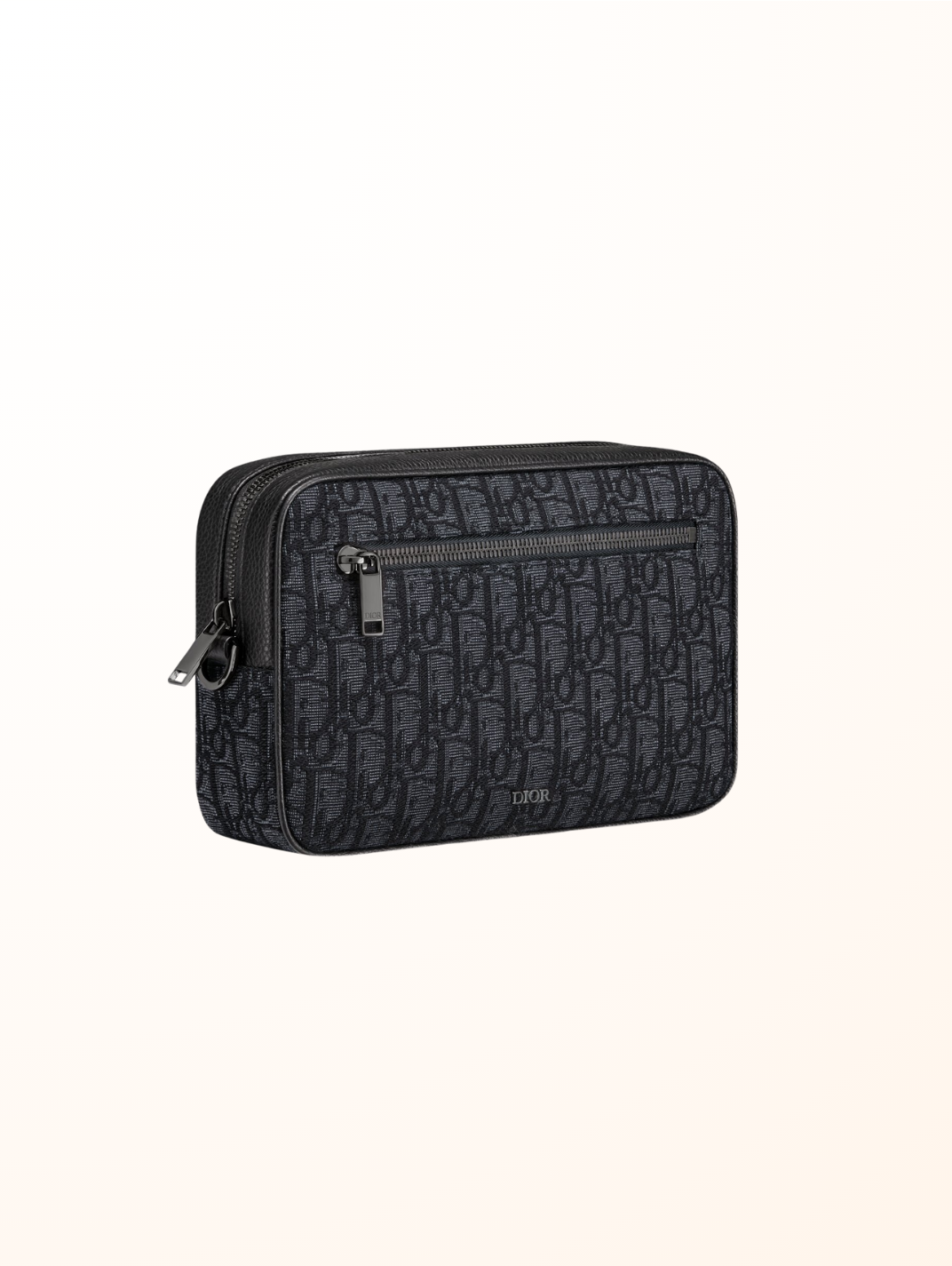 Oblique Toiletry Bag With Strap