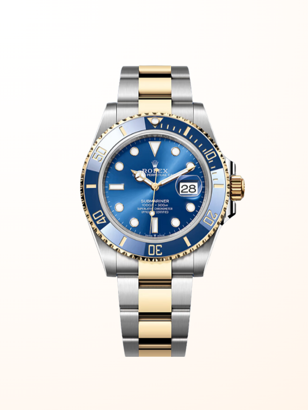 Submariner Date 41 Blue & Gold