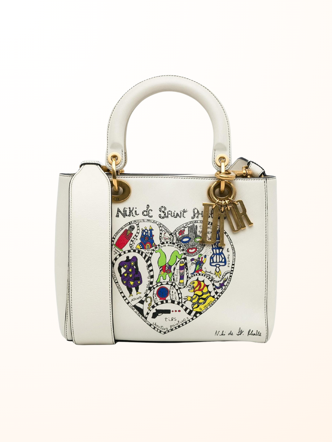 Niki De Saint Phalle Medium Lady Dior Bag