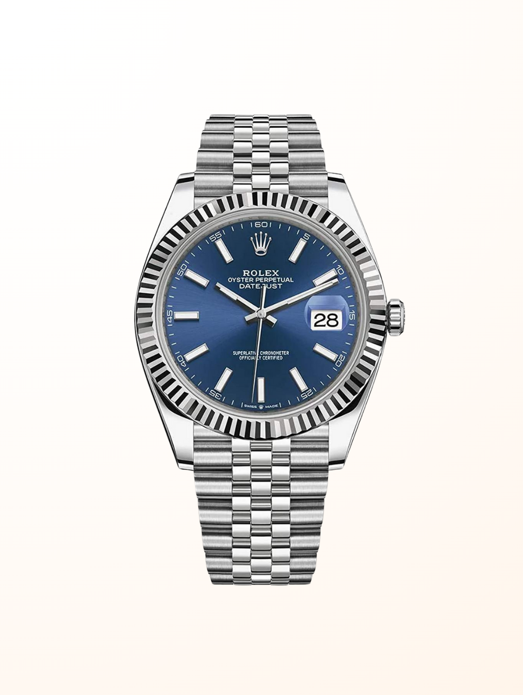 Datejust 41 Blue Batton Dial