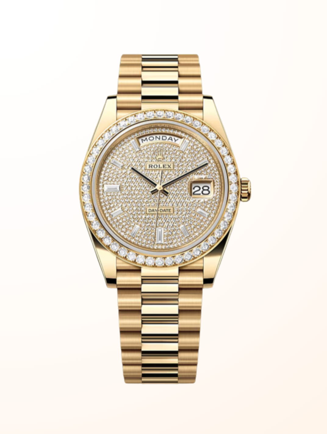 Day-Date 40 Diamond Pave