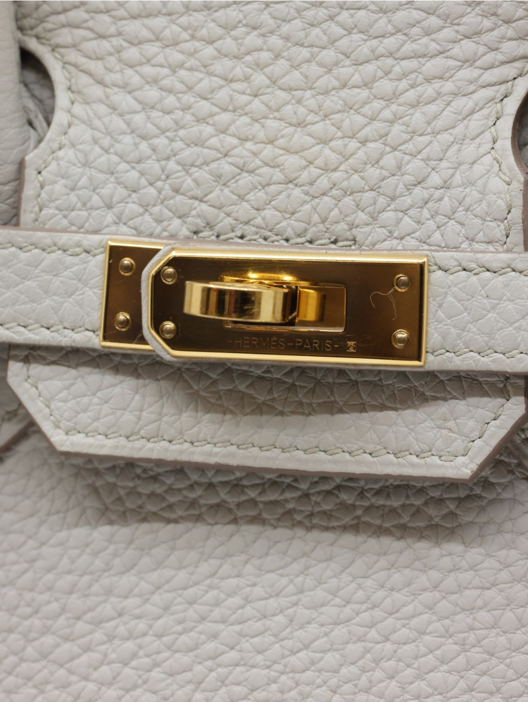 Birkin 25 Togo Leather Beton Bag