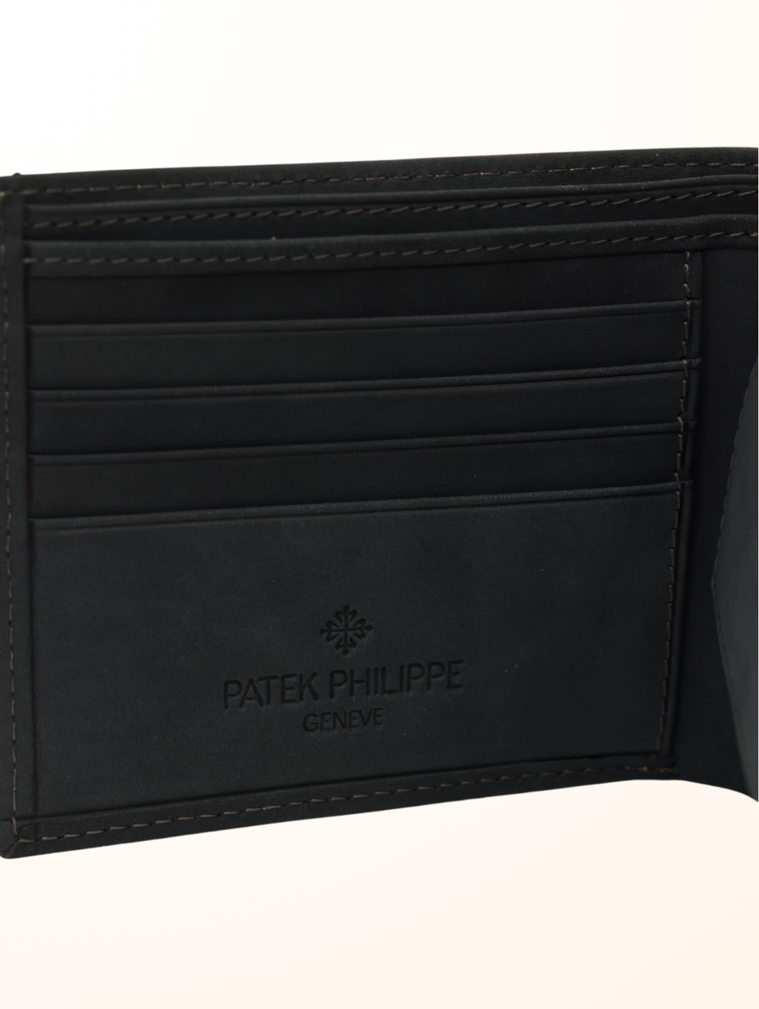 Embossed Leather Wallet