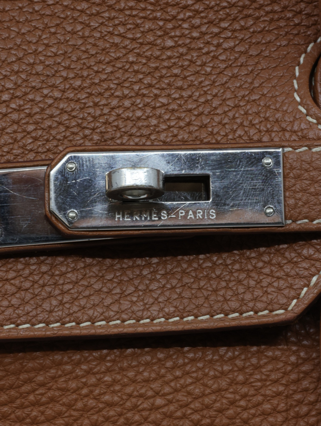 Birkin 35 Brown Leather Bag